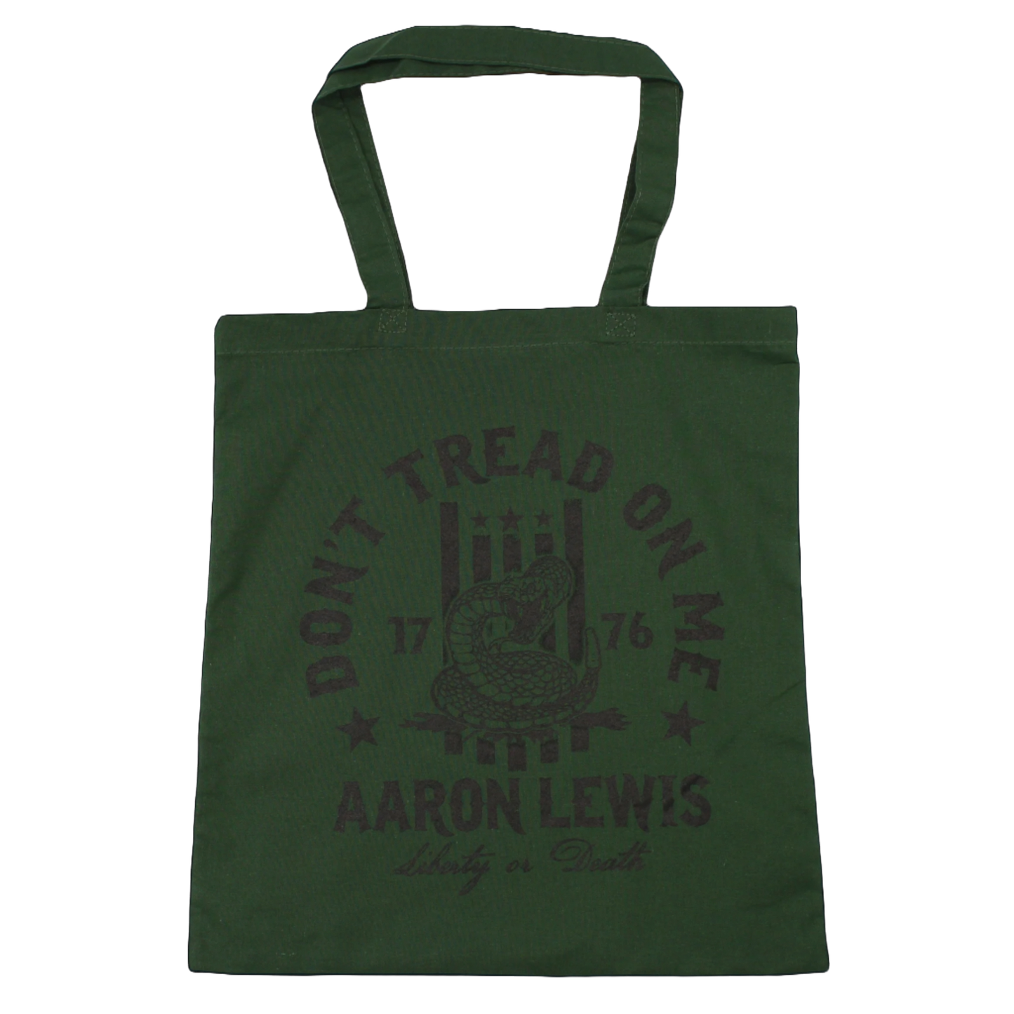 Don't Tread On Me Tote Bags (Forest Green)