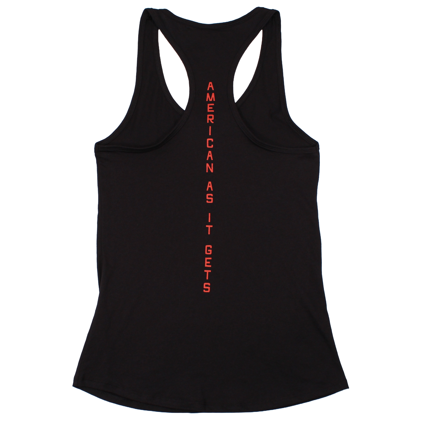 Rose Flag Ladies Racerback Tank (Black)