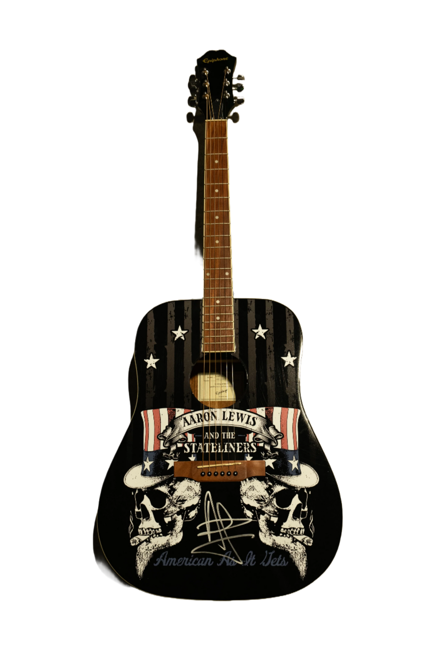Autographed Epiphone Acoustic Guitar