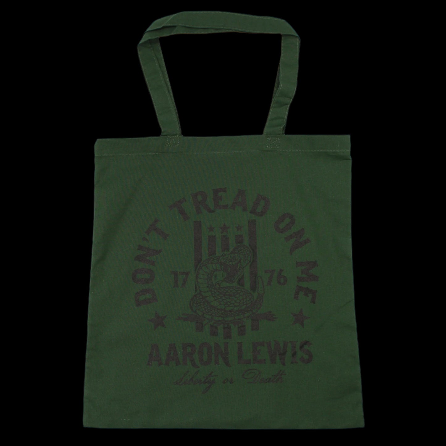 Don't Tread On Me Tote Bags (Forest Green)
