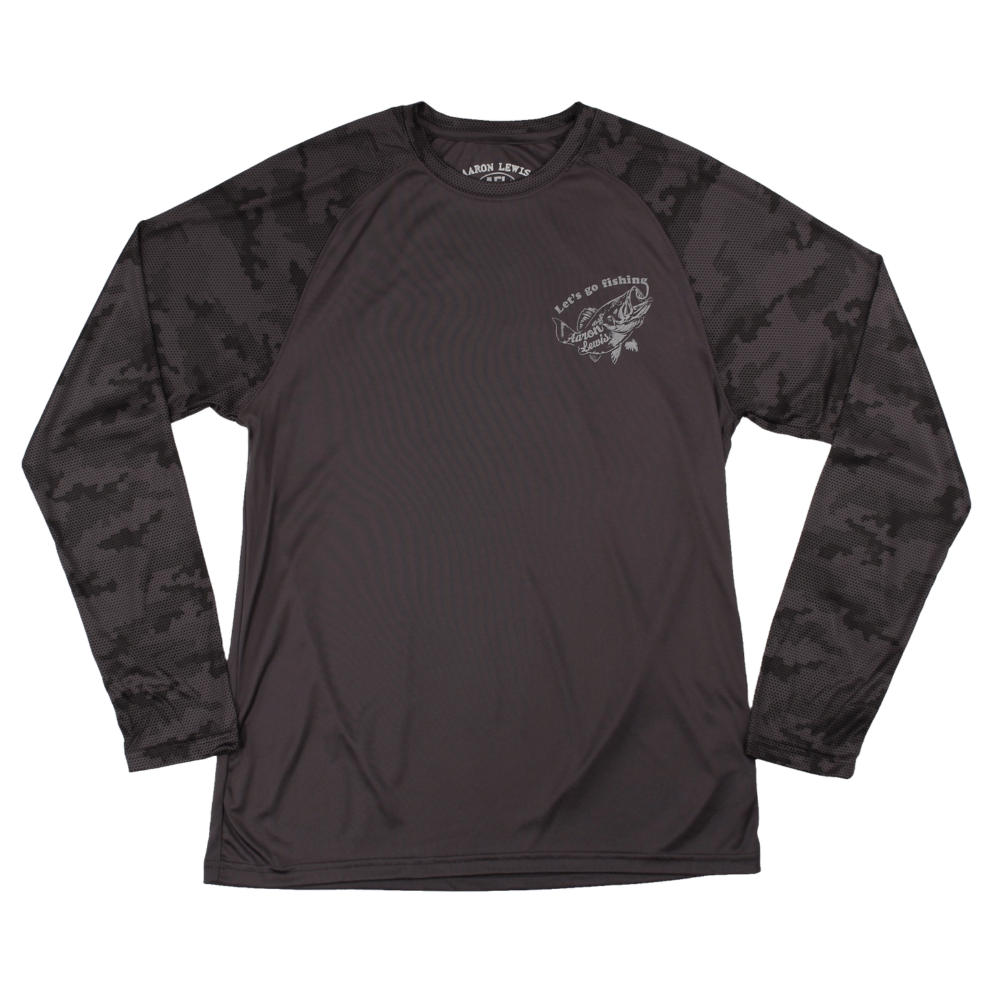 Aaron Lewis Let's Go Fishing Performance Camo (Graphite)