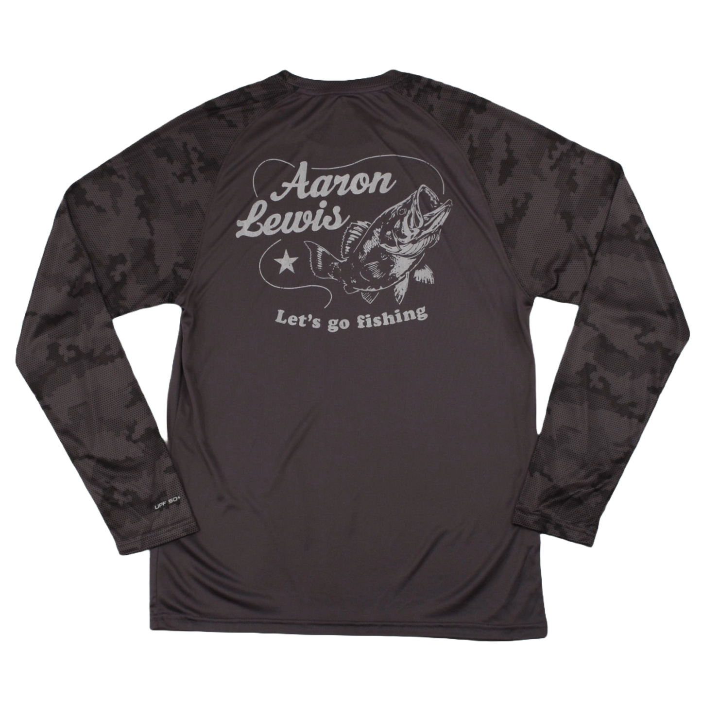 Aaron Lewis Let's Go Fishing Performance Camo (Graphite)