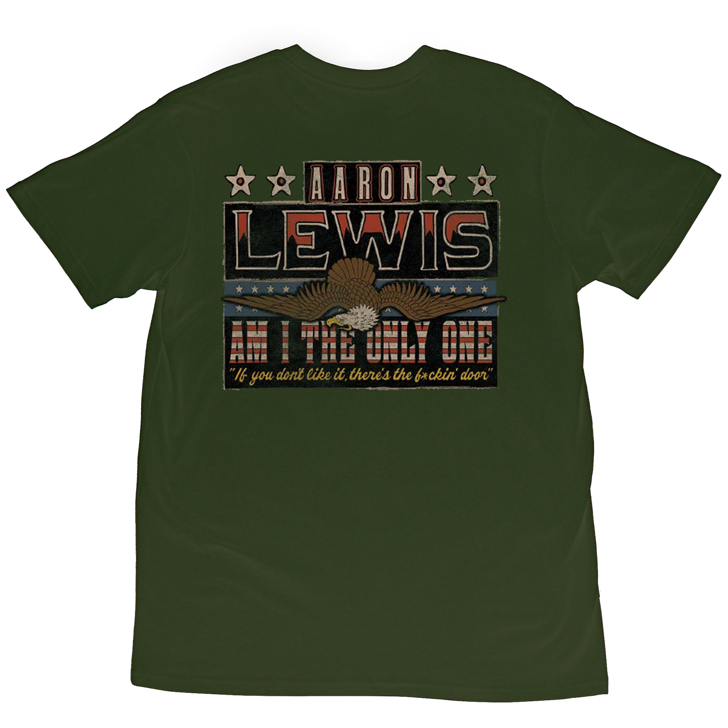 Only One Eagle Unisex Tee (Olive)