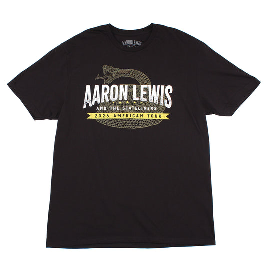 Aaron Lewis 2026 Tour Tee (Black)