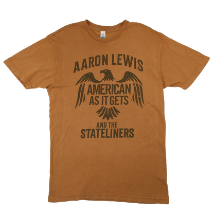 Aaron Lewis - Not Brainwashed Tee (Vintage Camel)