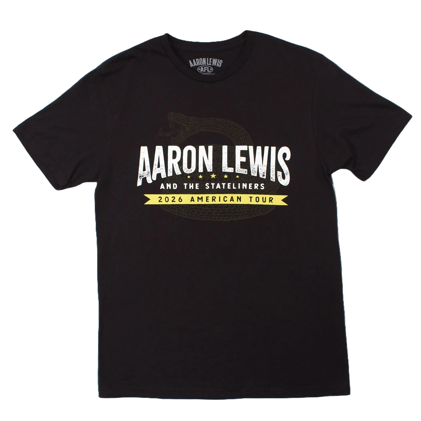 Aaron Lewis 2026 Tour Tee (Black)