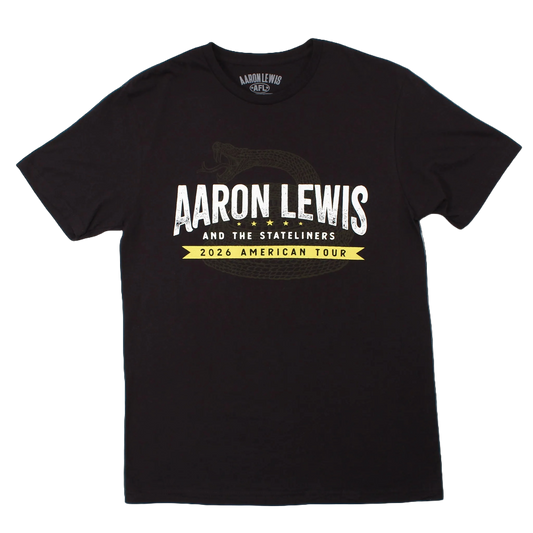 Aaron Lewis 2026 Tour Tee (Black)