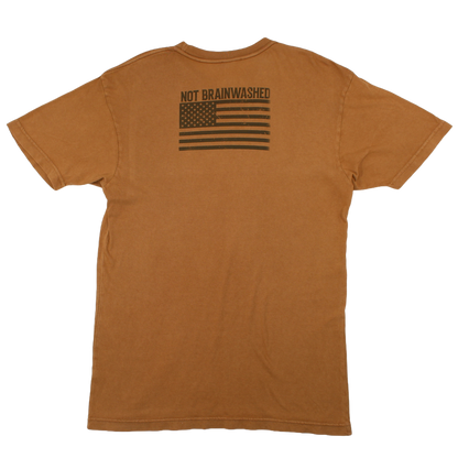 Aaron Lewis - Not Brainwashed Tee (Vintage Camel)