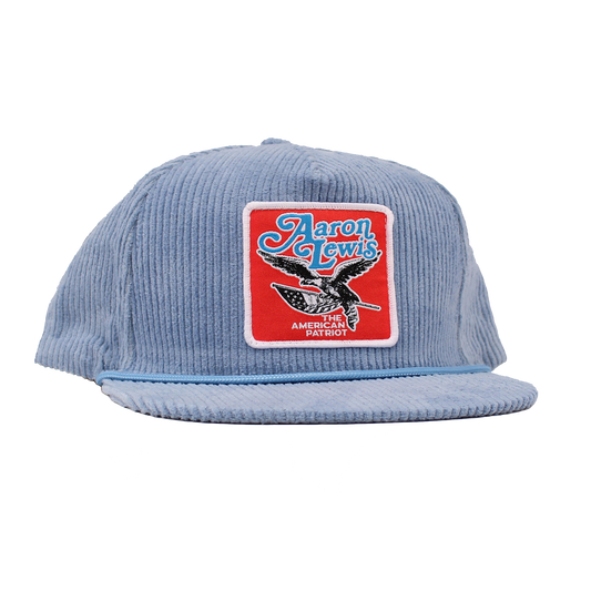 American Patriot Corduroy Hat (Blue)