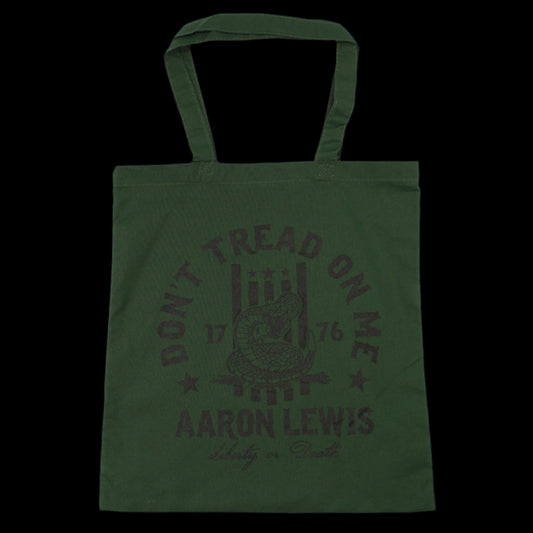 Don't Tread On Me Tote Bags (Forest Green)