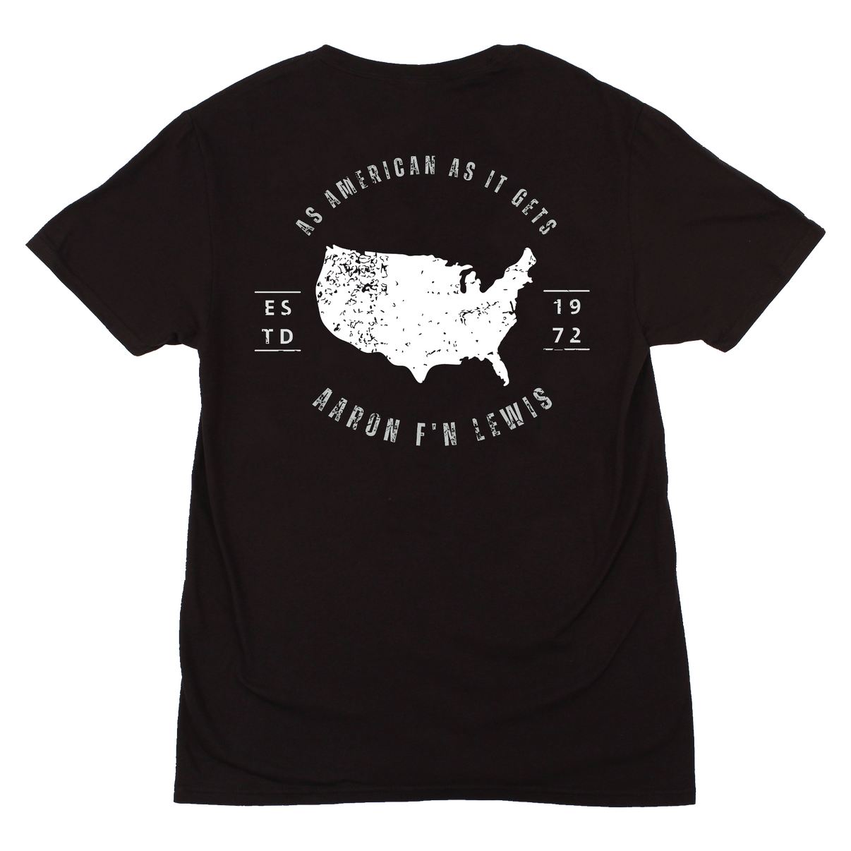 I Ain't Made In China Tee (Black) AaronLewisMerchStore