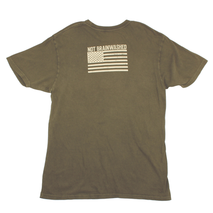 Aaron Lewis - Not Brainwashed Tee (Military Green)