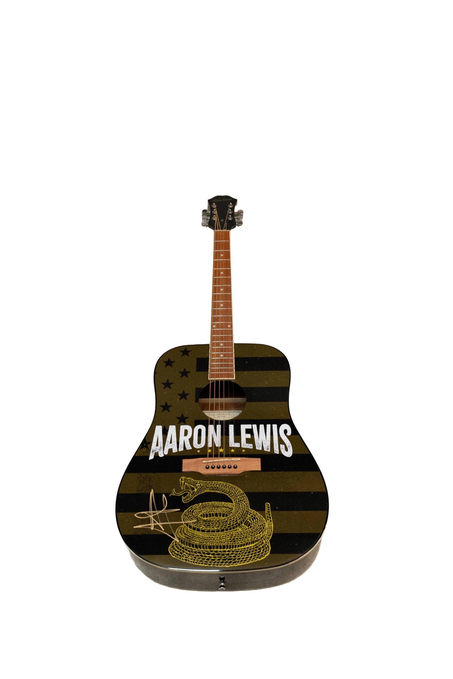 Autographed Epiphone Acoustic Guitar