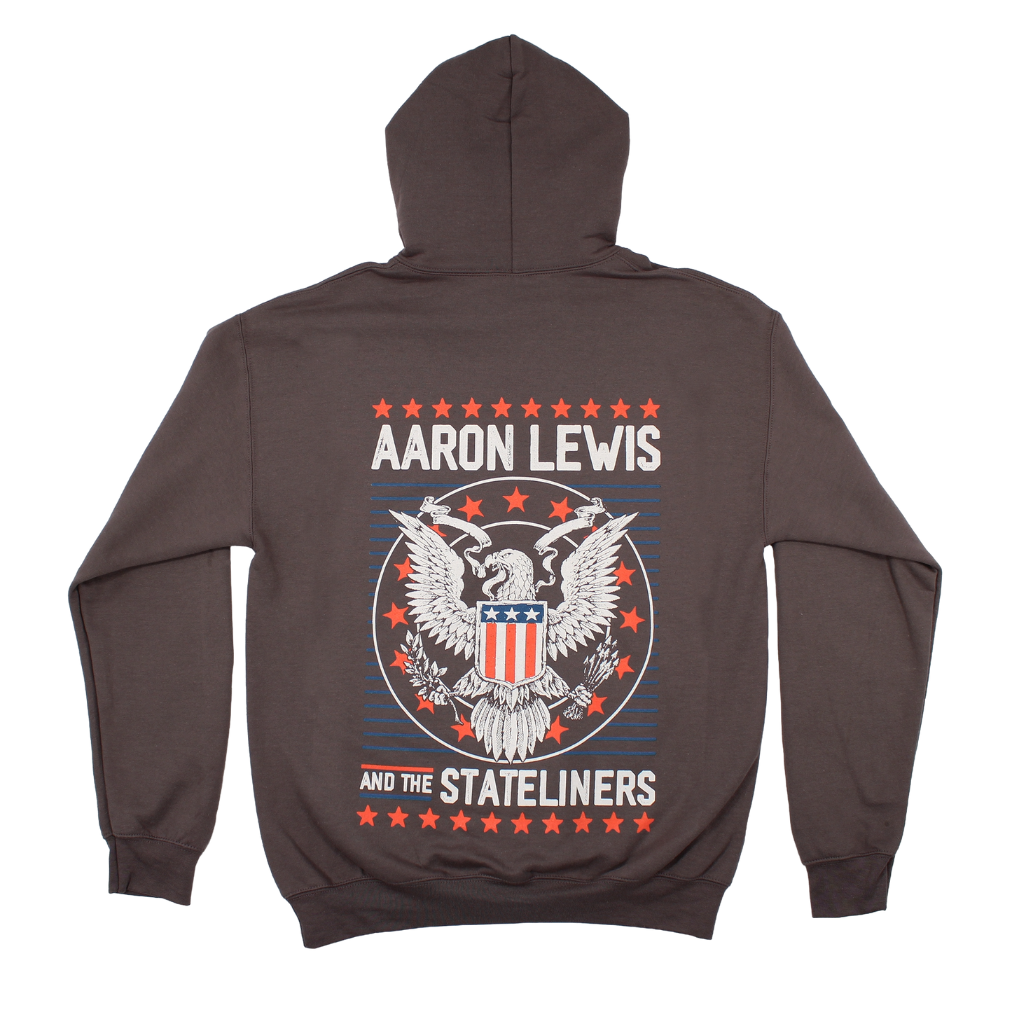 2026 Aaron Lewis & The Stateliners - Eagle Hoodie (Charcoal)