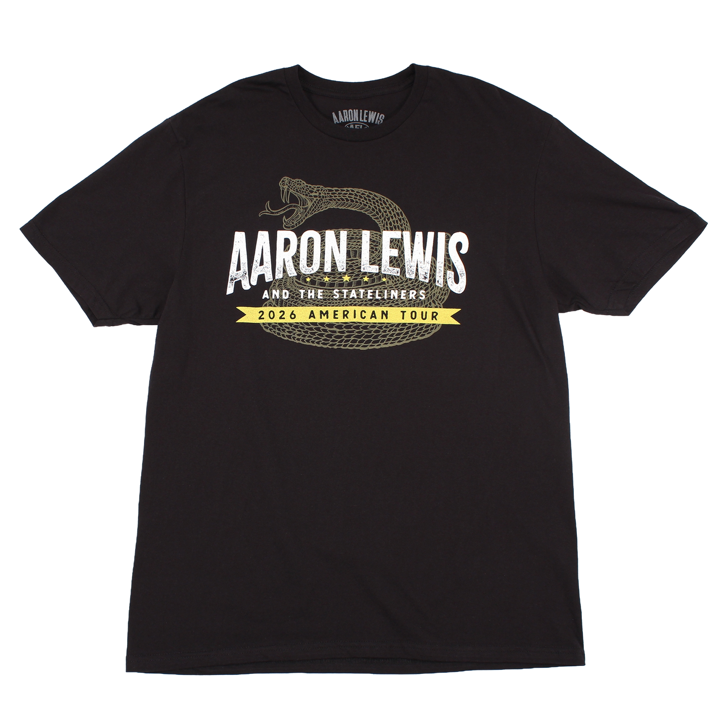 Aaron Lewis 2026 Tour Tee (Black)