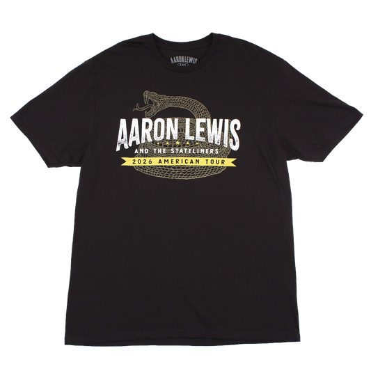 Aaron Lewis 2026 Tour Tee (Black)
