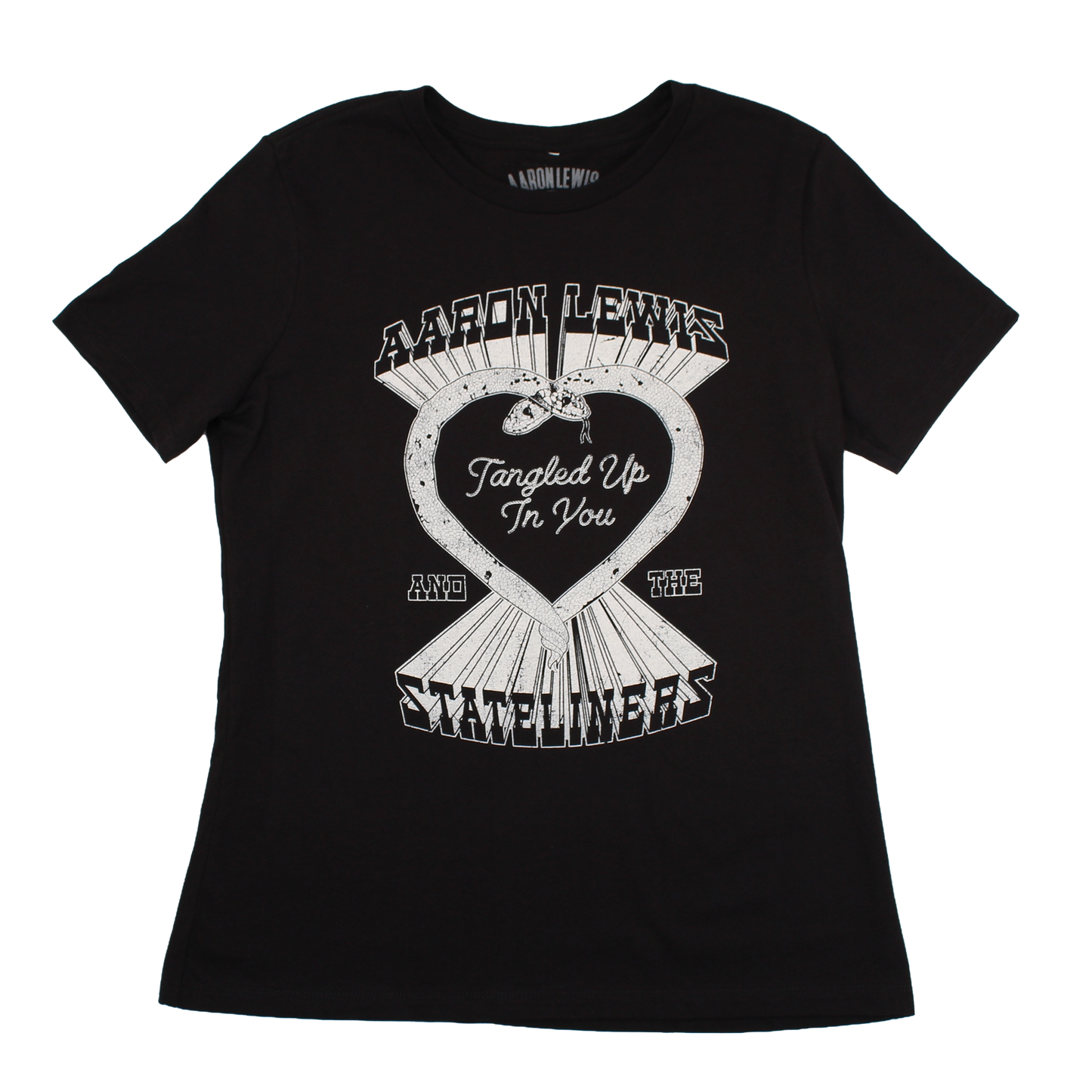 Tangled Up In You - Ladies Tee (Black)